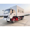 HOWO AWD off-road field construction mobile workshop truck